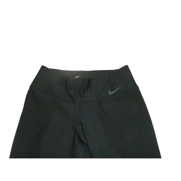 Nike Pants Womens S Black Capri Power Tight Fit Training Dri-Fit Yoga Gym 802948 - Picture 3 of 10